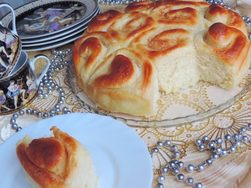 Рецепт: Морковный ореховый пирог